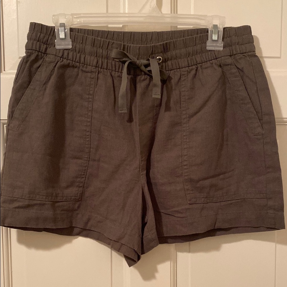 GAP Green Cargo Shorts with Elastic Waistband